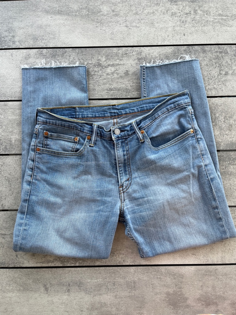 Levi's 511 Light Wash Slim Straight Jeans